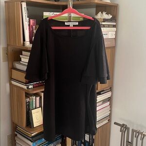 Bell sleeve soft blouse